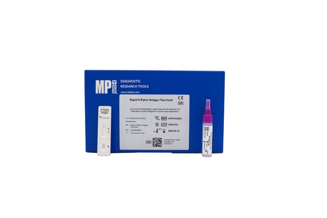 Rapid H. pylori Antigen Test Card 25 tes